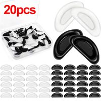 【LZ】✿☒  Adesivos de silicone nariz almofadas para óculos transparente nariz almofadas óculos antiderrapantes óculos acessórios 10 pcs 20pcs