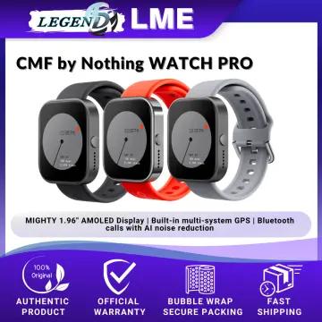 CMF by Nothing Watch Pro, 1.96 AMOLED Display, BT Calling with AI