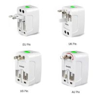 convertor adapter usb to ac converter plug us to eu plug converter  switzerland eu to us uk power convert plug universal travel Wires  Leads  Adapters