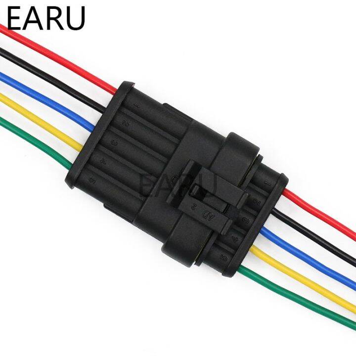 yf-1set-amp-1p-2p-3p-4p-5p-6p-way-waterproof-electrical-auto-connector-male-female-plug-with-wire-cable-harness-for-car-motorcycle