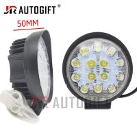 ไฟ Led หน้ารถ14led 50มม. 42W 12V 24V สำหรับรถบรรทุก Suv ไฟหน้าวิศวกร4X4 4wd ไฟฉายคาดศีรษะ Led ทางวิบาก