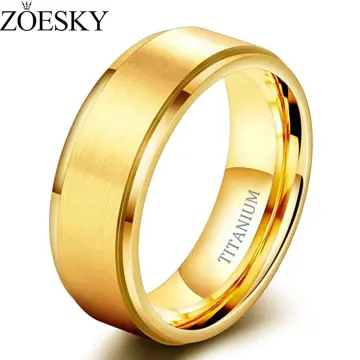 Mens 8mm hot sale wedding band