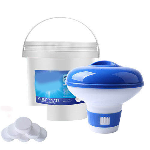 POOL DISINFECTANT- Swimming Pool Floating Dispenser Clarifier ...