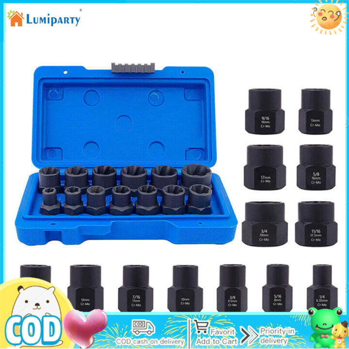 Bolt Extractor Hex Screw Sleeve Nonslip Damaged Nut Bolt Removal