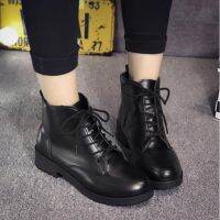 Womens Punk Ankle Martin Boots