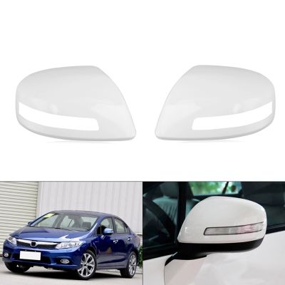 Car Rearview Mirror Cover Side Mirror Housing Replace for HONDA CIVIC 2012 2013 2014 2015 with Lamp