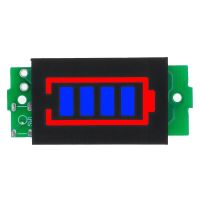 1S-4S-8S เดี่ยว3.7V แบตเตอรี่ลิเธียมความจุโมดูลอินดิเคเตอร์4.2V สีฟ้าจอแสดงผลแบตเตอรี่รถยนต์ไฟฟ้าทดสอบพลังงาน Li-Ion