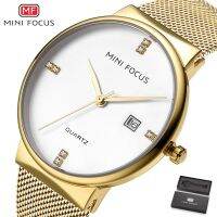 MINIFOCUS MINI FOCUS MF0181G สุดหรูนาฬิกาข้อมือมียี่ห้อสำหรับ Man แฟชั่นผู้ชายกีฬาควอตซ์นาฬิกาเทรนด์นาฬิกาข้อมือสำหรับชาย Jam Tangan Lelaki