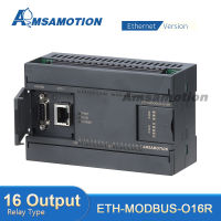 ETH-MODBUS-O16R RTU โปรโตคอล RS485 PLC Extensible โมดูล16ช่องเอาท์พุทรีเลย์ประเภทดิจิตอล