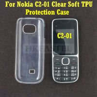 HKFASTEL Protection Case For Nokia C2 C2-01 C2 01 jelly Clear Soft TPU Back Case Protection Skin Camera Protect Cover