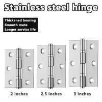 2/4/6/8/10Pcs Stainless Steel Flat Hinge Cabinet Doors 2 inch 2.5 inch 3inch Windows Hinge Wooden Box Mini Hinge