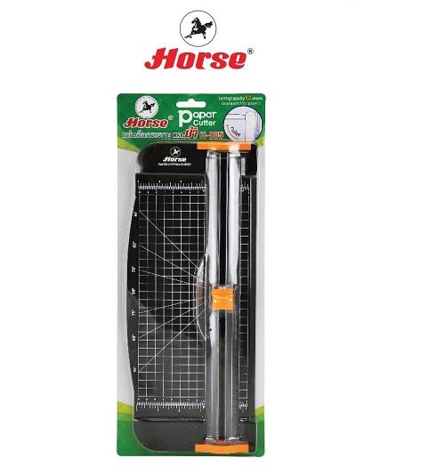horse-ตราม้าแท่นตัดกระดาษ-ตราม้า-paper-cutter-h-905-ขนาด-10x27-cm