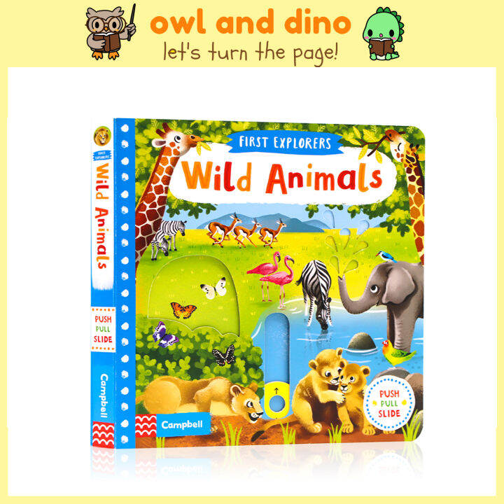 First Explorers: Wild Animals (Interactive Boardbook) | Lazada PH