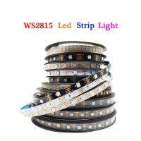 ไฟแถบไฟ Led RGB WS2813 WS2811 WS2812B WS2815สามารถระบุที่อยู่รายบุคคลได้30/60/144แอลอีดี/เทปพิกเซล IP30/65/67 DC5V-12V โคมไฟ LED แถบ