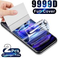 Full Cover Hydrogel Film For Xiaomi Redmi Note 12 11 10 Pro Screen Protector For Mi 11 12S Ultra 11T 12T Poco X3 X4 Pro F3 F4 GT