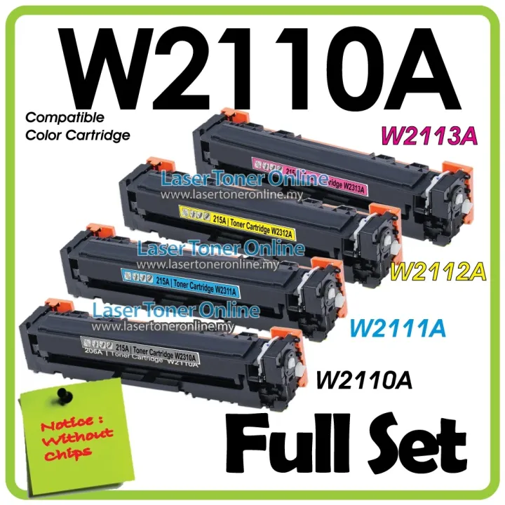 HP LaserJet Pro Color Laser All-In-One Computer Printers Compatible HP 206A / W2110A Toner Cartridge With Chip – For Color LaserJet Pro M283, M282, M255 Series HP LaserJet Pro Jetdirect Color Printers - Foto 5