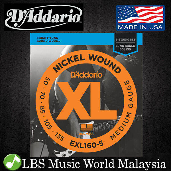 D? ADDARIO EXL160 CORDE PER BASSO 50-105 - Foto 2