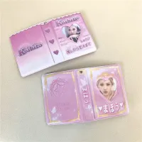 INS 3 Inch Cartoon Photocard Holder 40 Pockets Photo Album Kpop Idol Cards Collect Book Mini Instax Photo Photos Album  Photo Albums