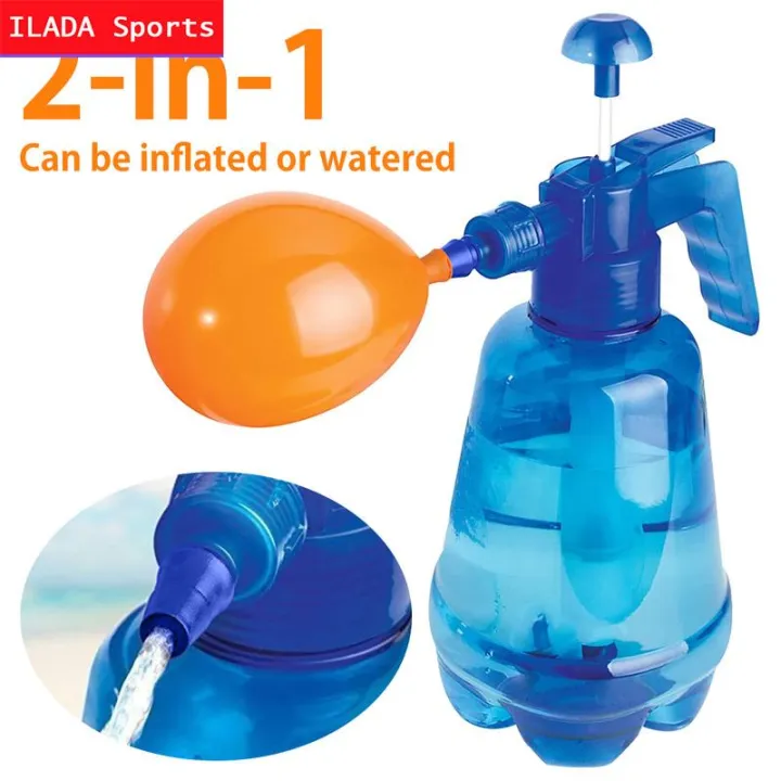 Water Balloon Pump Filler Water Balloon Pump with 500 Balloons Plastic