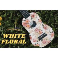 Diamond head DU-134 White Floral  อูคูเลเล่ Ukulele พร้อมกระเป๋า