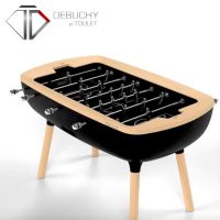 Debuchy by Toulet โต๊ะโกล์ดีไซน์ โต๊ะฟุตบอลมือหมุน เดอบูชี่ เดอะเพียวดีไซน์ สีดำ The Pure Black Design Foosball Table