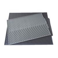 [COD] Cross-border hot-selling silicone mat heat insulation drain pad plate bowl anti-scalding