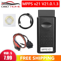 OBD2 MPPS V21 Auto ECU Chip Tuning Interface MPPS V16 V18 For EDC15 EDC16 EDC17 MPPS 16 Multi-Language CAN Flasher Remap Cable