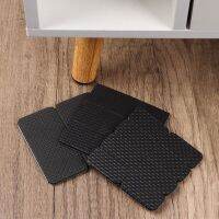 ☜﹉ Black Foam Square Round Rectangle Furniture Leg Pads Table Feet Covers Chair Sofa Scratch Proof Self-sdhesive Anti-slip Mat