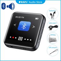 RUIZU เครื่องเล่น MP4ใน MP3บลูทูธ M4พร้อมลำโพงหน้าจอสัมผัส MP3ขนาดเล็กรองรับวิทยุ FM E-Book บัตร TF บันทึกวิดีโอ