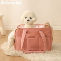 Portable Pet Carrier Backpack One-shoulder Bag Mat Breathable 5KG Load Send Mat Puppy Carrier handbag Small Dogs Cats travel Bag