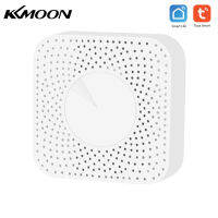 KKmoon Tuya แม่บ้านอากาศอัจฉริยะ,เครื่องตรวจวัดคุณภาพอากาศ6-In-1 WiFi PM2.5/ฟอร์มัลดีไฮด์ /Tvoc/CO2/อุณหภูมิ/เครื่องตรวจจับความชื้นสำหรับบ้านสำนักงาน