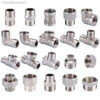 ❍ 1/2 3/4 BSP Female Male Thread Stainless steel Elbow Tee Type Reducer Pipe Coupler Joint Connector Adapter Plumbing Fittings