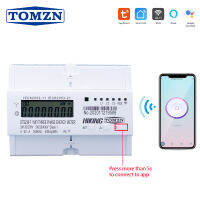 รับประกัน Ymzn20 3P 4สาย WIFI สมาร์ทเครื่องวัดพลังงาน3*120V 3*220V 3*230V 50/60Hz จับเวลาการใช้พลังงานจอมอนิเตอร์มิเตอร์ KWh วัตต์มิเตอร์