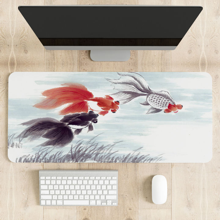 simple-and-beautiful-ink-painting-mouse-pad-best-selling-high-quality-rubber-mouse-pad-game-accessories-keyboard-mousepad