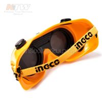 INGCO แว่นตา สำหรับงานเชื่อม รุ่น HSGW01 ( Safety Goggle / Welding Goggle ) แว่นตาอ๊อก / แว่นตาเชื่อม / แว่นตาช่างเชื่อม