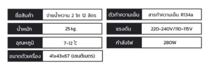 kitchenmall-เครื่องจ่ายน้ำหวาน-เครื่องกดน้ำหวาน-2-โถ-12-ลิตร-ผ่อน-0