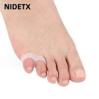 【CW】✿☒  2pcs 1pair Toe Separator Silicone Soft Elastic Spacer Protector Spreader Hallux Valgus Corrector Pedicure