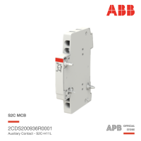 ABB S2C-H11L Auxiliary contact 1NO+1NC, left side