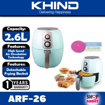 Khind air clearance fryer arf26