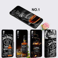 Xiaomi Mi 9 9T 10T 11i 11T 11 12 12X Poco C3 F2 F3 GT M2 M3 Pro X2 Pocophone F1 G137 jack daniel Wine Pattern Phone เคสโทรศัพท์