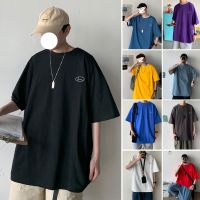 ✘◐✣ 5 สี【 M-8XL 】เสื้อยืดแขนสั้นฤดูร้อนนักเรียนใหม่เสื้อยืดขนาดใหญ่