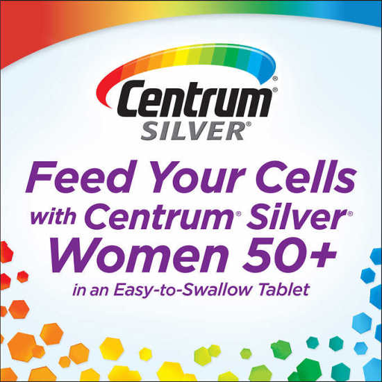 Hcmviên tổng hợp vitamin và khoáng chất centrum silver women 50+ 275 - ảnh sản phẩm 4