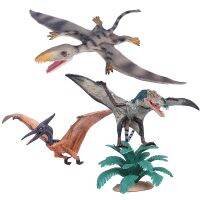 โมเดลสัตว์ตุ๊กตาไดโนเสาร์ Pterodactyl แบบไม่มีฟันจูราสสิก Pterodactyl ฟันคู่ของขวัญสำหรับเด็กผู้ชาย