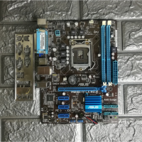 เมนบอร์ด ASUS P8 H61M-A/USB3 LGA 1155 มีฝาหลัง ฟรีSpeakerเมนบอร์ด