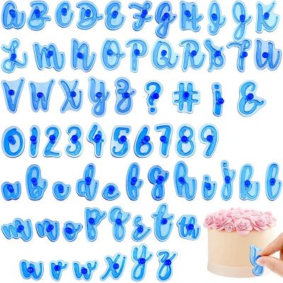 ㍿ DIY Alphabet Number Letter Cake Mold 3D Cookie Biscuit Stamp Embosser Cutter Cake Fondant DIY Molds Baking Accessories Mould