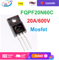 1 Pcs. FQPF20N60C TO-220F FQPF20N60 20N60 20N60C TO220F 20A/600V MOSFET ใหม่