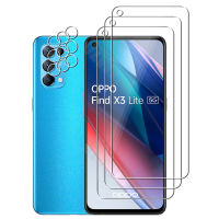 สำหรับ OPPO Find X3 Lite (5g) ฟิล์มเลนส์กล้องและโทรศัพท์ป้องกันกระจกเทมเปอร์ปกป้องหน้าจอ-SOPO STORE