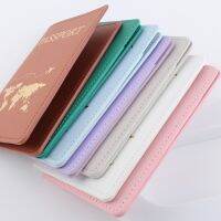 PU Leather Travel Passport Cover  Fashion 2022 Women Passport Holder Case for Men Travel Document Credit Card Case Card Holders