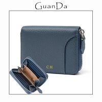 Monogram Initials RFID Blocking Short Wallet Genuine Leather Customized Fashion Classic Coin Purse Man Casual Retro Card Holder