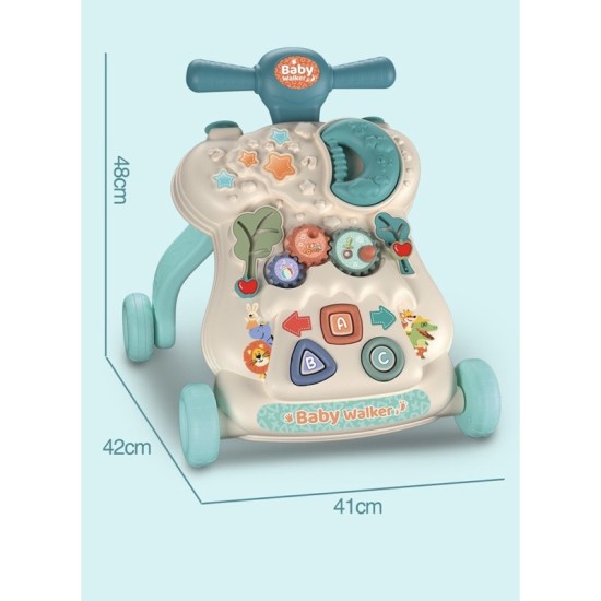 Xe tập đi cho bé cao cấp baby-walkers bé từ 9 tháng có nhạc biến đổi 3 - ảnh sản phẩm 2